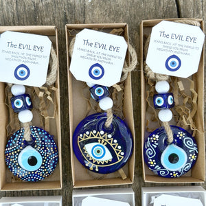 Christmas Ornament Evil Eye, House Protection,Evil Eye Wedding Favor Ideas