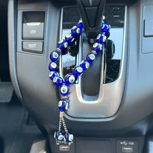 Evil Eye Car Mirror Charm, Greek Komboloi, New Car Gift