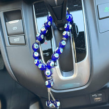 Evil Eye Car Mirror Charm, Greek Komboloi, New Car Gift