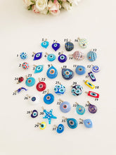 Evil eye murano beads, murano evil eye pendant - Evileyefavor
