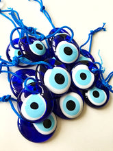 evil eye bead - 3.5cm - 5pcs - evil eye charm - large evil eye - turkish evil eye - Evileyefavor