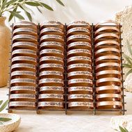 Solid Copper Cuff Bracelets with Wooden Display – 48 Pieces - Evileyefavor