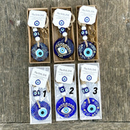 Christmas Ornament Evil Eye, House Protection,Evil Eye Wedding Favor Ideas