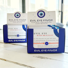 Adjustable Evil Eye Wish Bracelet - 25 with Display Box