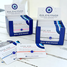 Adjustable Evil Eye Wish Bracelet - 25 with Display Box