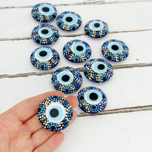 Evil Eye Magnet, Home Protection, Turkish Nazar Amulet Charm