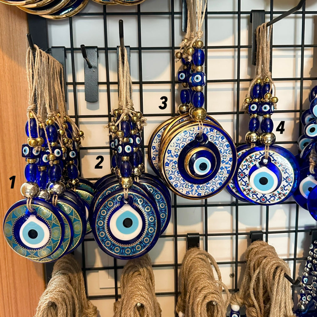 Evil Eye Wall Hanging, House Protection, Authentic Wall Decor, New Home Gift