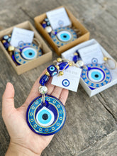 Greek Evil Eye Wall Hanging, Christmas Home Decor, Housewarming Gift, Corporate Gift