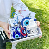 Christmas Gift Box Evil Eye, Gift Basket for Men Women, Spiritual Gift Box