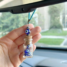 Unique mini Blue Evil Eye Car Charm Amulet for Protection