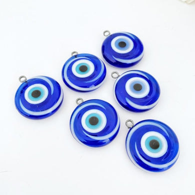 Evil Eye Pendant, Nazar Boncuk Bead, Murano Glass Evil Eye, Evil Eye Charm