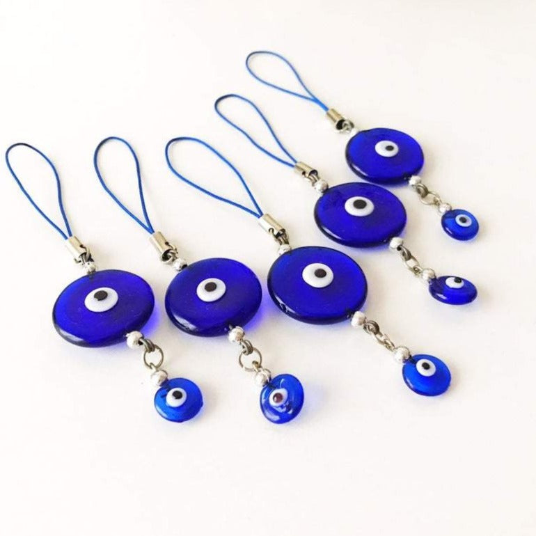 Evil eye store car mirror charm