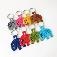 Elephant evil eye keychain - Evileyefavor