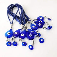 Evil eye rearview mirror decor - Evileyefavor