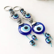 Evileye heart charm keychain - Evileyefavor
