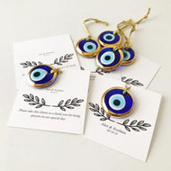 Gold evil eye beads wedding favors - Evileyefavor