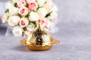 Gold luxury wedding favor box - Evileyefavor