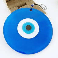 Blue Evil Eye Bead, 16cm, Turkish Evil Eye Bead, Hand Made Glass Evil Eye