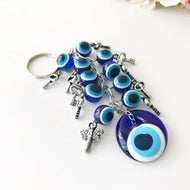 Evil eye protection keychain, evil eye bag charm - Evileyefavor