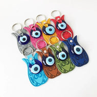 Evil eye Tulip keychain - Evileyefavor
