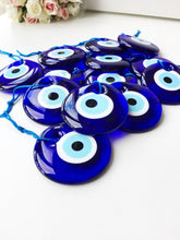 Blue Evil Eye Bead, 7cm, Greek Evil Eye, Christmas Tree Decor