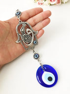 Hamsa wall decor, islamic wall art - Evileyefavor