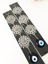 Evil eye blue wall decor three sunflower - Evileyefavor