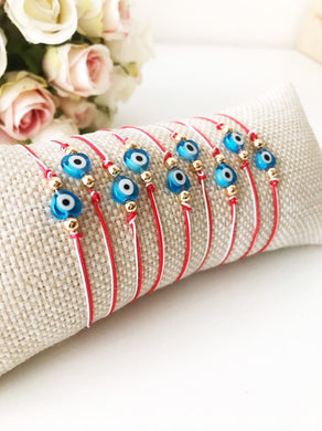 Evil Eye Bracelet, Red Thread Bracelet, Evil Eye Jewelry - Evileyefavor