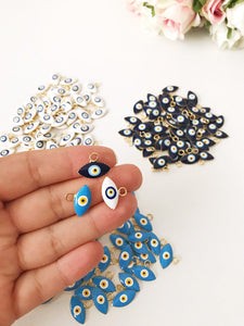 20 pcs Blue evil eye beads, bulk set nazar boncuk - Evileyefavor