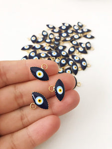 20 pcs Blue evil eye beads, bulk set nazar boncuk - Evileyefavor