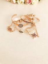 Evil Eye Bangle Bracelet, Rose Gold Bangles, Zircon Charm Bracelet - Evileyefavor