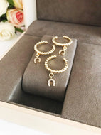 Adjustable Horseshoe Ring, Lucky Horse Shoe Ring, Gold Zircon Ring - Evileyefavor