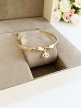 Evil Eye Cuff Bracelet, Rose Gold Silver Bracelet, Bangles - Evileyefavor
