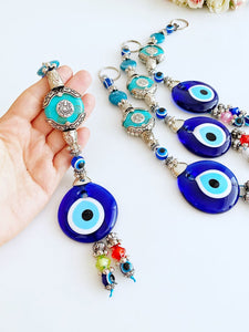 Evil Eye Wall Hanging, Blue Glass Evil Eye, Evil Eye Home Decor, Home Gift