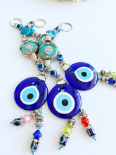 Evil Eye Wall Hanging, Blue Glass Evil Eye, Evil Eye Home Decor, Home Gift