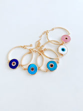 Murano Glass Evil Eye Bracelet, Handmade Murano