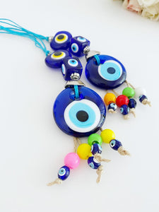 Blue Evil Eye Bead, Evil Eye Car Accessories, Protection Gift