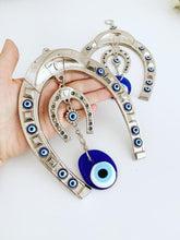 Horseshoe Wall Hanging, Evil Eye Wall Hanging, Evil Eye Wall Decor