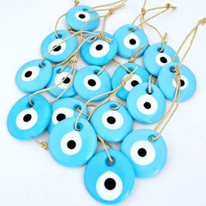 5.5cm Blue Evil Eye Wedding Favors Turquoise Evil Eye Beads, Greek Wedding Favors
