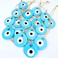 5.5cm Blue Evil Eye Wedding Favors Turquoise Evil Eye Beads, Greek Wedding Favors - Evileyefavor