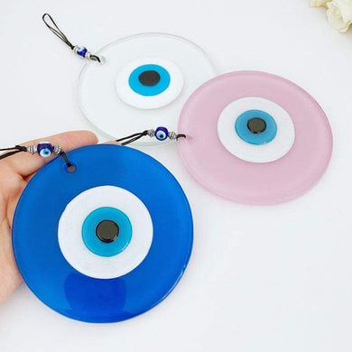 Glass Evil Eye Bead, Baby Room Decor, Protection Evil Eye, Wall Hanging, Lucky Charm