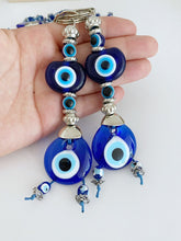 Turkish Evil Eye Keychain for Protection, Evil Eye Accessories, Baptism Favors