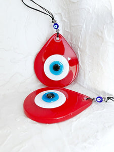 Red Evil Eye Bead, Christmas Tree Decorations, Christmas Ornaments, Tree Topper