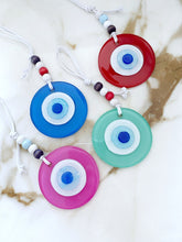 Greek Evil Eye Home Decor, Glass Evil Eye Beads, Evil Eye Wall Hanging
