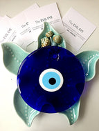 evil eye bead - 18cm - evil eye wall hanging - evil eye charm - large evil eye - Evileyefavor