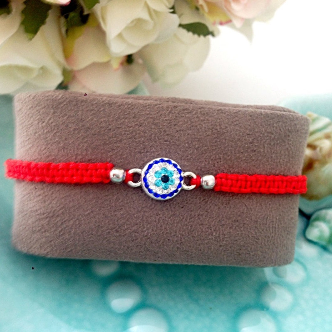 Red evil Eye Bracelet, Evil Eye Jewelry - Evileyefavor
