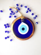 Large Gold Evil Eye Bead, 13cm - Evileyefavor