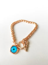 Evil Eye Protection Bracelet, Rose Gold Chain Bracelet - Evileyefavor