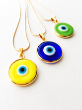 Evil eye necklace, gold chain evil eye necklace, elegant stylish necklace, evil eye pendants - Evileyefavor