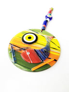 Lampwork Turkish Evil Eye Wall Hanging - Evileyefavor